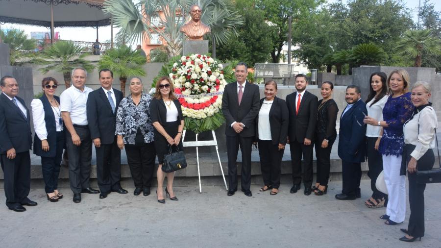 Rinde Ayuntamiento Homenaje al Ing. Marte R. Gómez