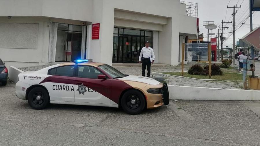 Vigilancia permanente de la Guardia Estatal durante pago de aguinaldos y prestaciones