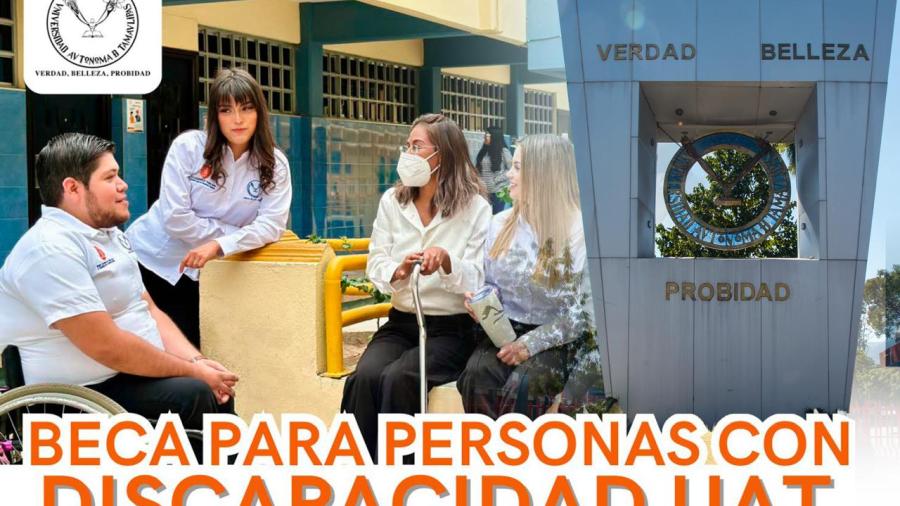 Anuncia UAT  nuevo programa de becas para estudiantes con discapacidad