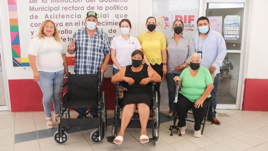 Entrega DIF Reynosa aparatos funcionales