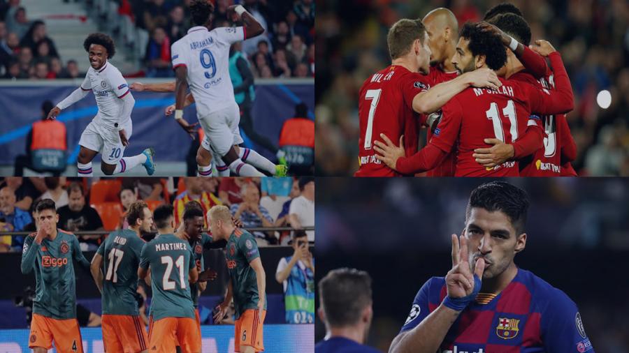 Resultados de la jornada 2 de la fase de grupos de la UCL