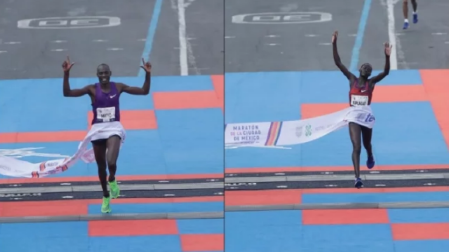 Kenianos, los ganadores del Maratón de la CDMX 2019
