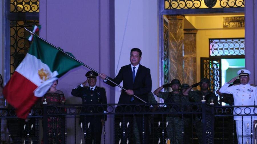 Conmemoran Gobernador y tamaulipecos el 208 aniversario de la Independencia