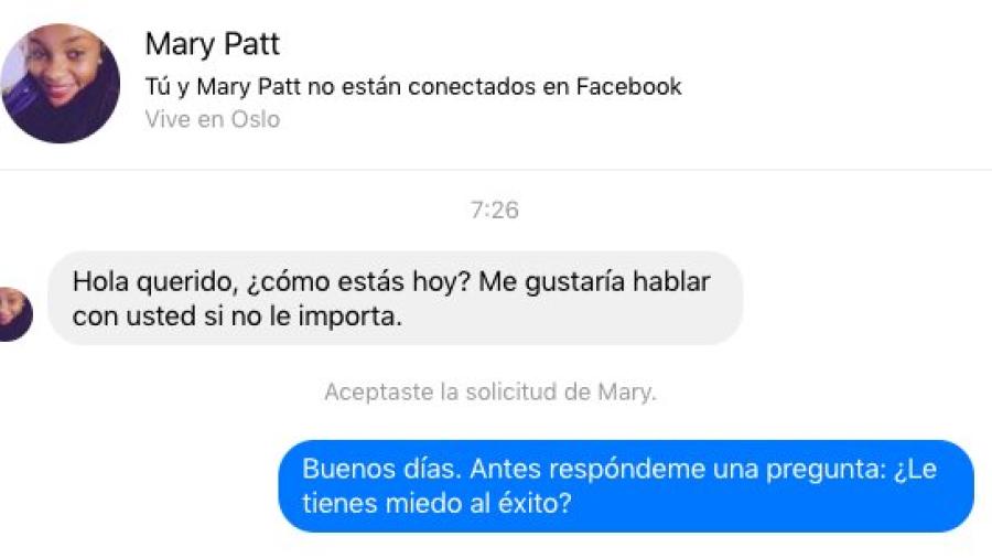 “¿Le tienes miedo al éxito?”: hombre se burla de estafador