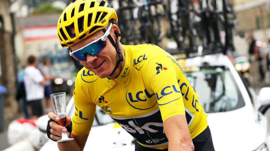 Froome, ganador del Tour de Francia, da positivo en examen antidoping