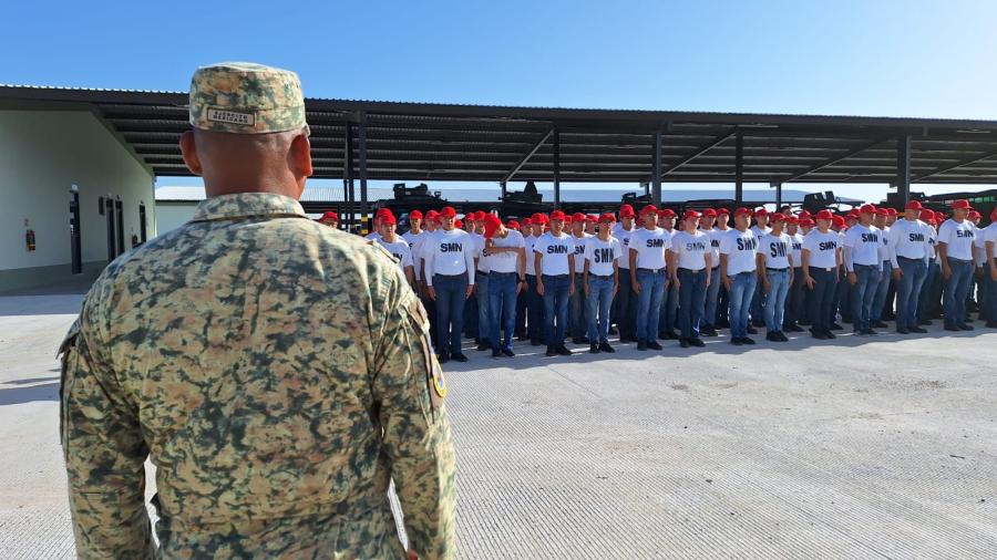 Realizan sorteo militar este fin de semana