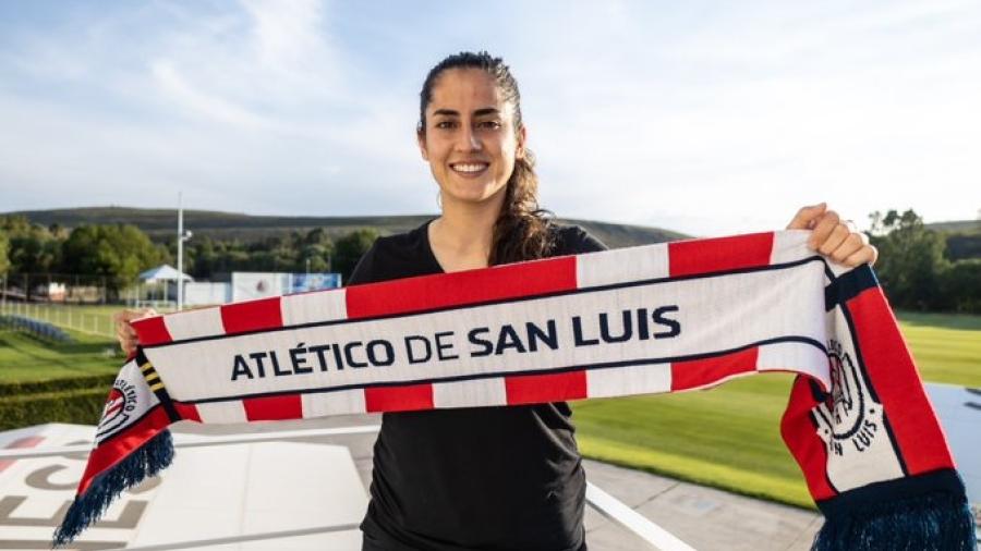 Natalia Gómez Junco, nueva jugadora del Atlético San Luis Femenil