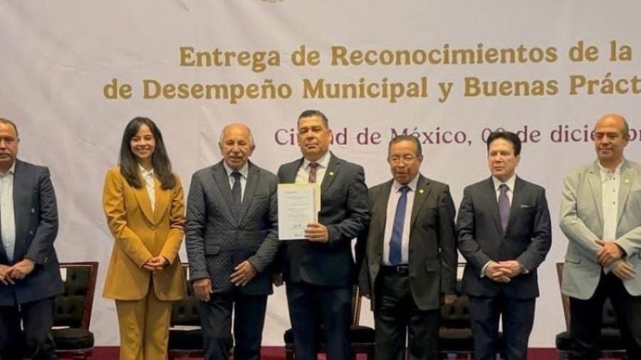 Recibe Tamaulipas reconocimiento del INAFED por implementación de la guía consultiva de desempeño municipal 2025