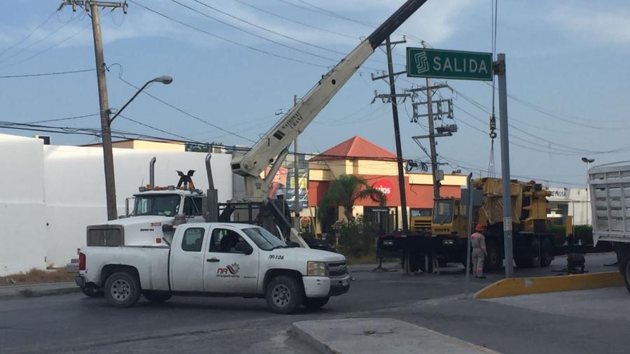 Cierran calle París por instalación de aire acondicionado