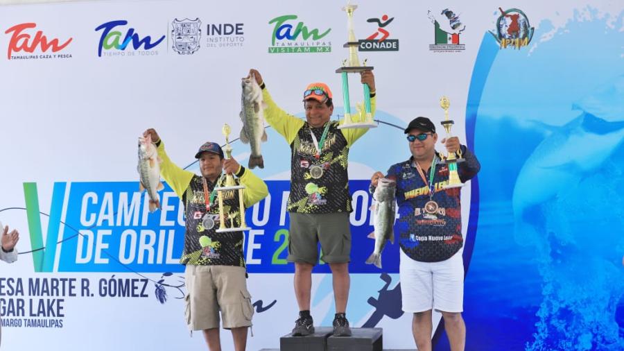 Tamaulipas rompe récord de participantes en Campeonato Nacional de Pesca de Orilla