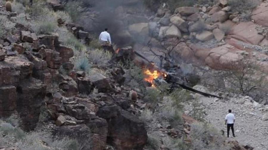 3 muertos tras helicóptero que se estrelló en el Gran Cañón