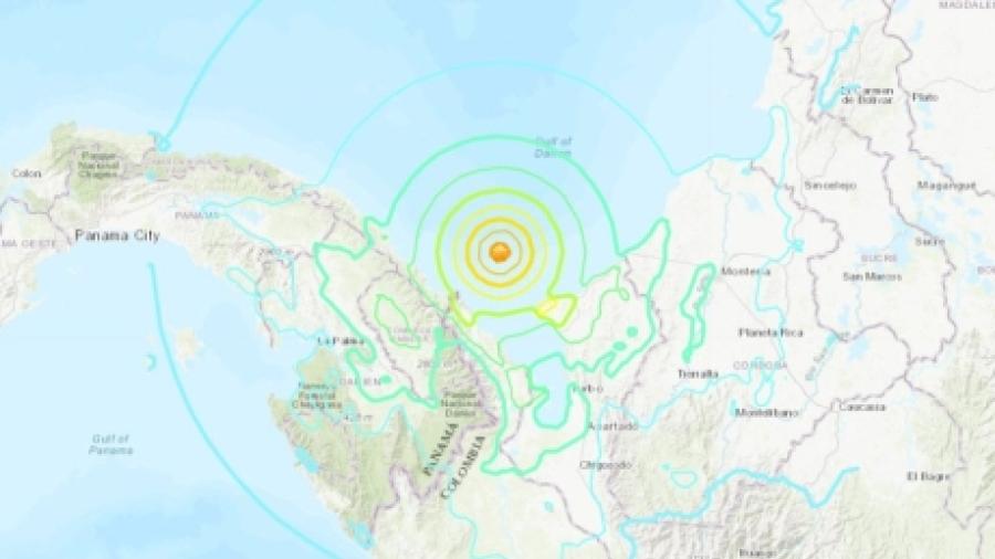 Sismo de magnitud 6.6 sacude frontera de Colombia y Panamá