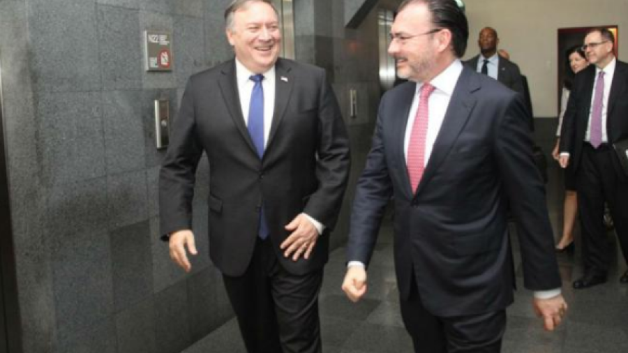 Pompeo y Videgaray listos para encuentro
