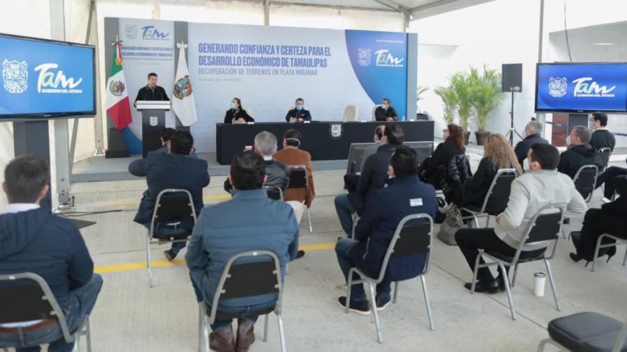 Gobierno de Francisco Cabeza de Vaca recupera 5.8 hectáreas en Playa Miramar