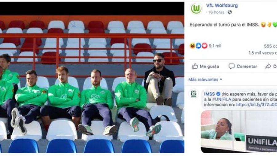 Wolfsburg trolea al IMSS