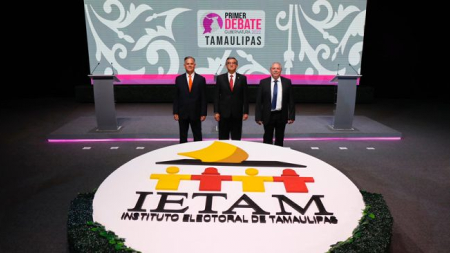 Hoy se realiza segundo debate entre candidatos a la gobernatura de Tamaulipas 