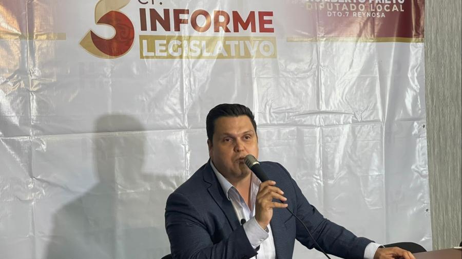 Rendirá el diputado Prieto Herrera su tercer informe legislativo