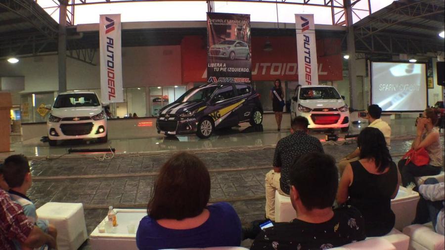 Presentan Spark CVT  2017 en Auto Ideal Tampico