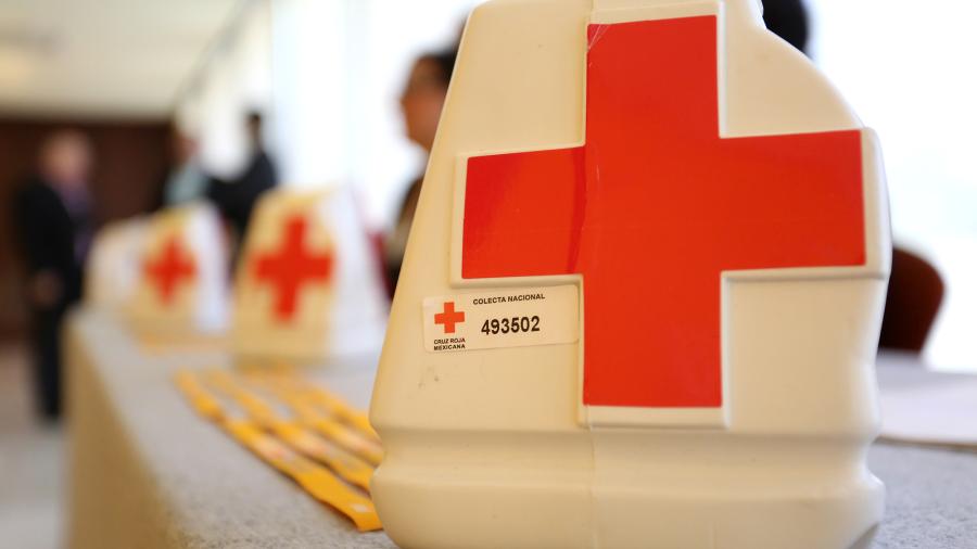 Gobernador exhorta a realizar donaciones a la Cruz Roja