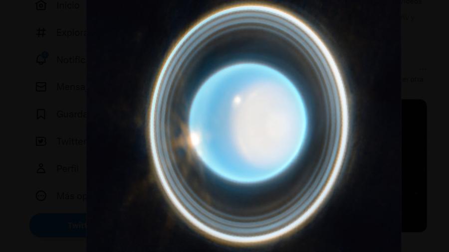 El James Webb de la NASA capta imagen increíble de los anillos de Urano