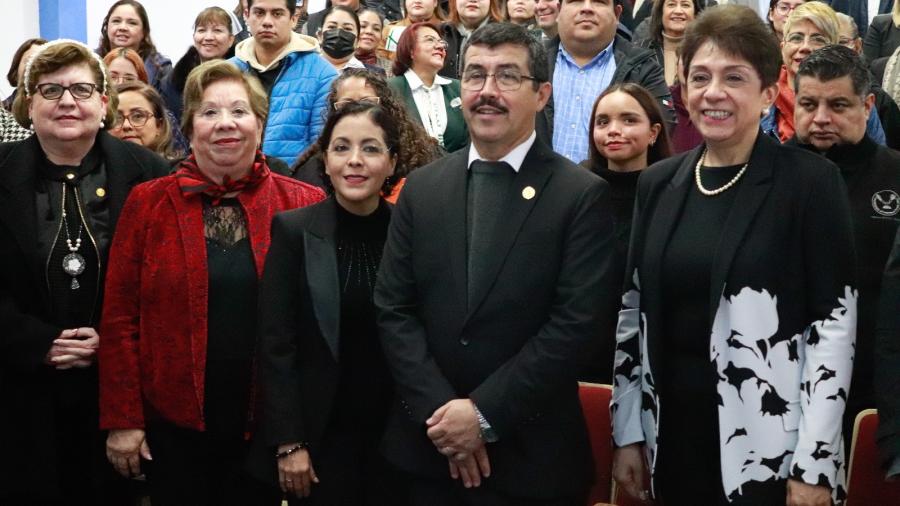 El rector Dámaso Anaya visita facultades de la UAT en el Campus Tampico