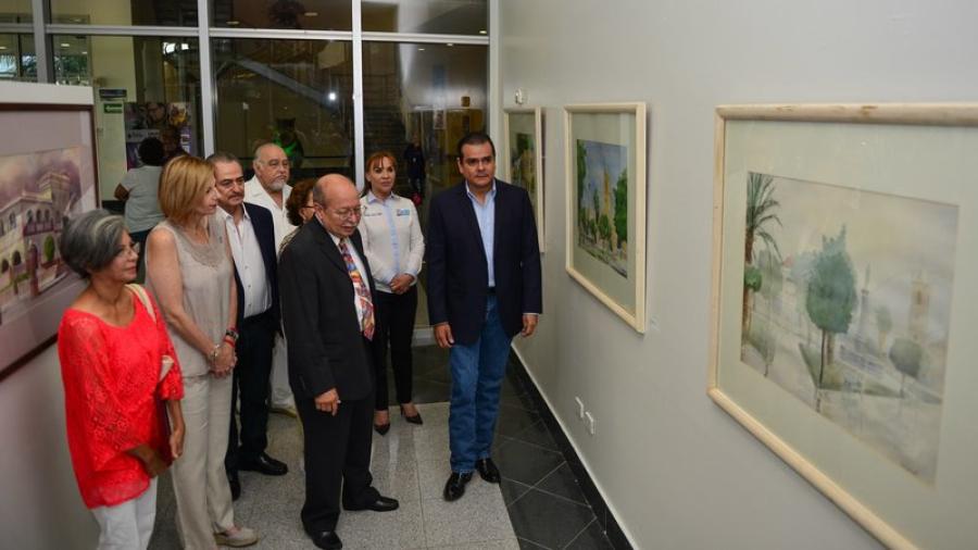 Inauguran exposición de pintura 169 Años de Nuevo Laredo