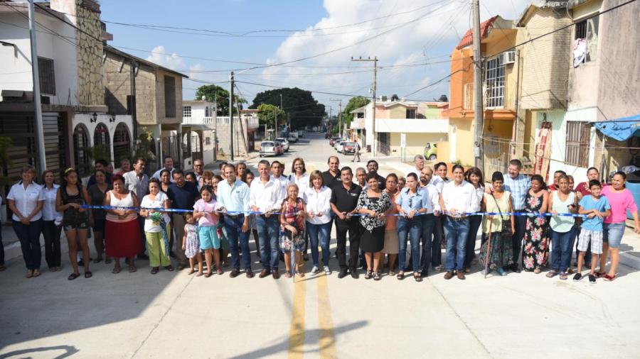 Obras de pavimentación mejoran vialidad en Zona Norte