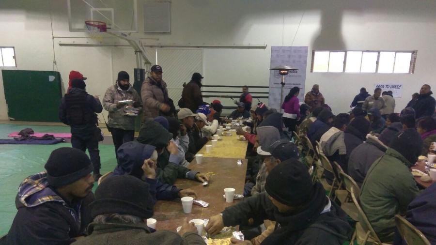 M&aacute;s de 200 personas albergadas por bajas temperaturas