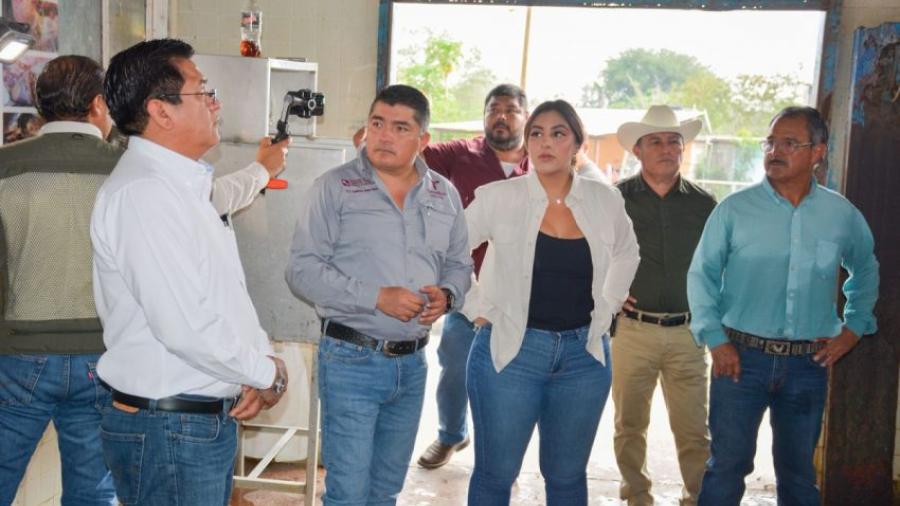 Entrega Gobierno del Estado equipo al rastro municipal de Soto la Marina