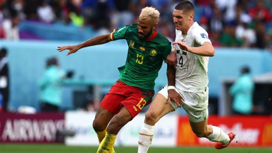 Camerún y Serbia protagonizan empate a tres goles