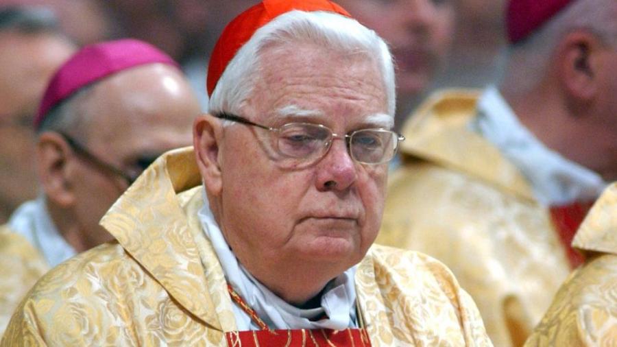 Fallece cardenal acusado de encubrir pederastas en EU 