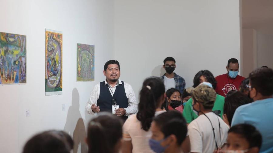 Disfrutan del museo 260 ni&ntilde;os de Villas de San Angel 