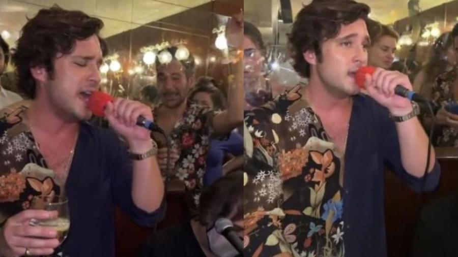 Diego Boneta es fuertemente criticado por no saber cantar en un bar