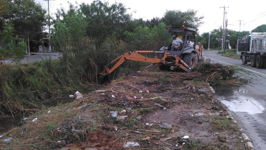 Logra coordinación Municipal avance en desazolve de drenes y desagües