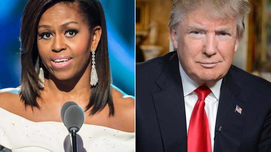 Donald Trump responde a Michelle Obama