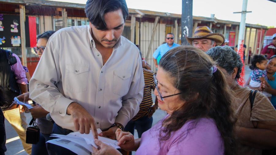 Llevó Alcalde Carlos Peña Ortiz Programa Municipal para la Gestión Integral del Agua a familias