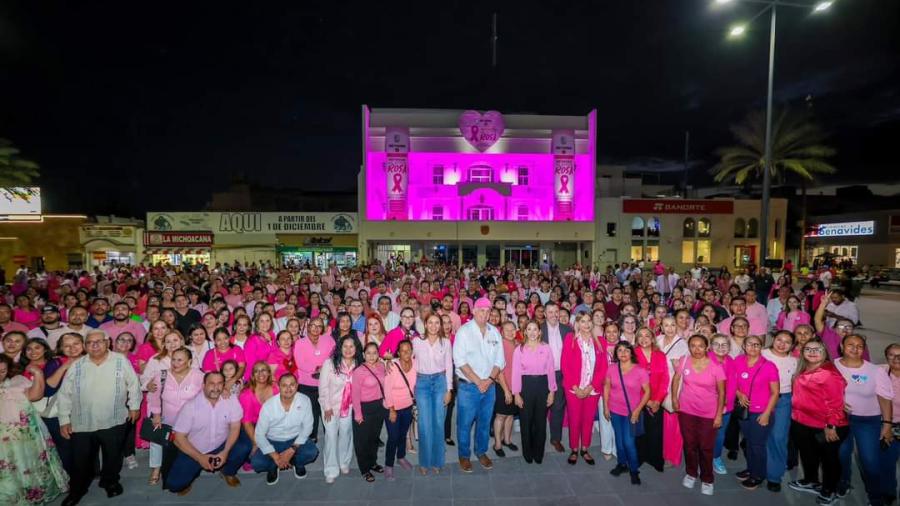 Conmemoró Gobierno de Carlos Peña Ortiz, Día Internacional de la Lucha Contra el Cáncer de Mama