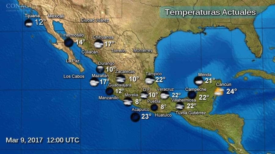 Prevalecen las lluvias y fuertes vientos en gran parte del país