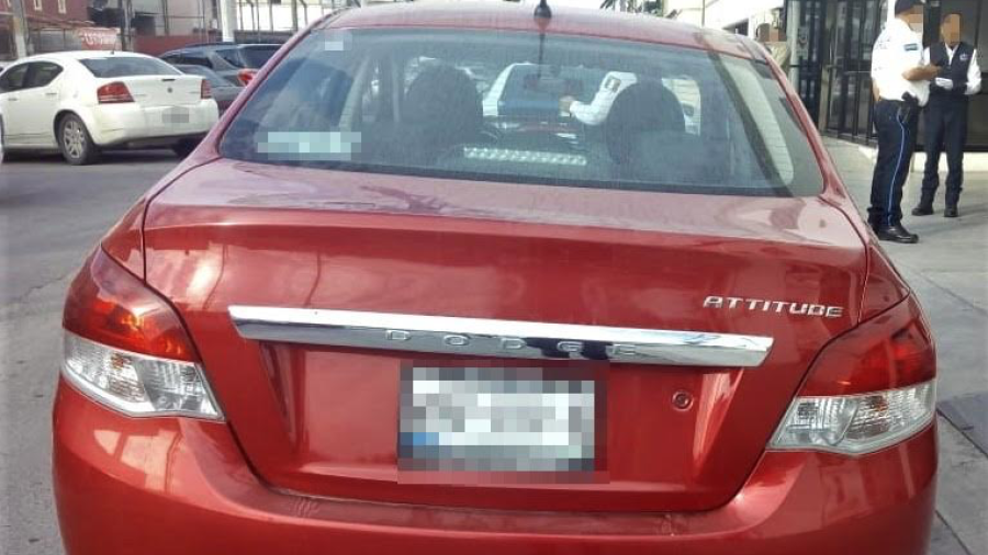 Recuperan vehículo con reporte de robo en Reynosa