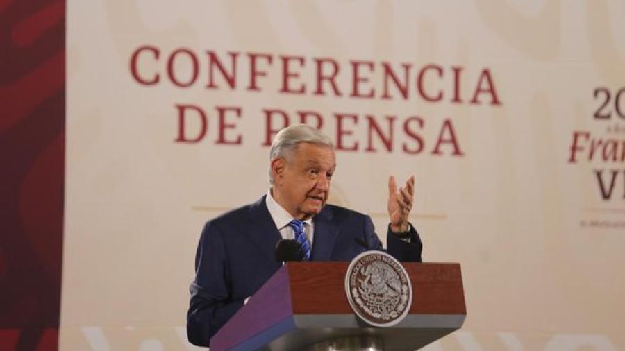 AMLO colocará mensaje antes de iniciar La Mañanera por orden del INE