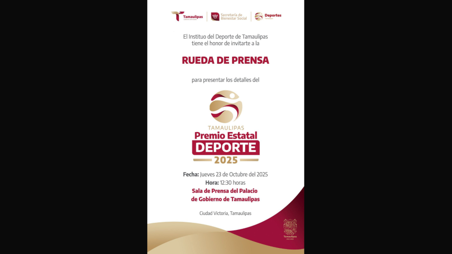 Sigue abierta convocatoria para participar en el Premio Estatal del Deporte 2025
