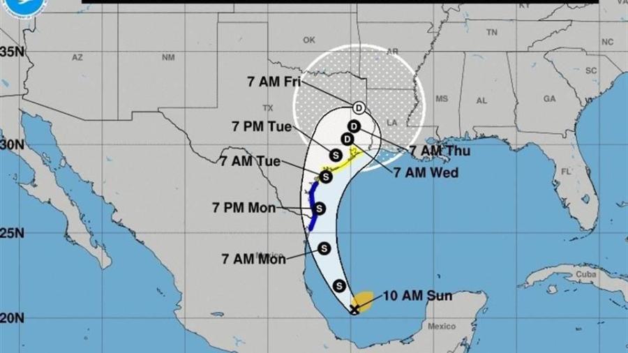 Se forma Tormenta Tropical "Nicholas"; emiten alerta para Tamaulipas y costas de Texas