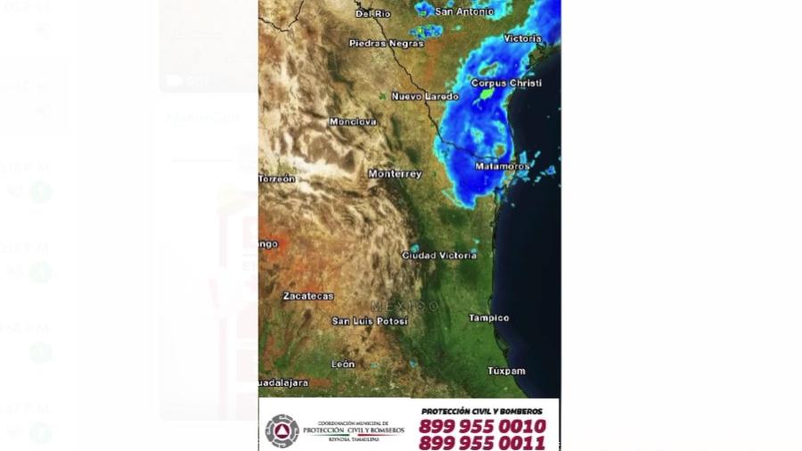 Anuncia Protección Civil probabilidad de lluvias intensas 