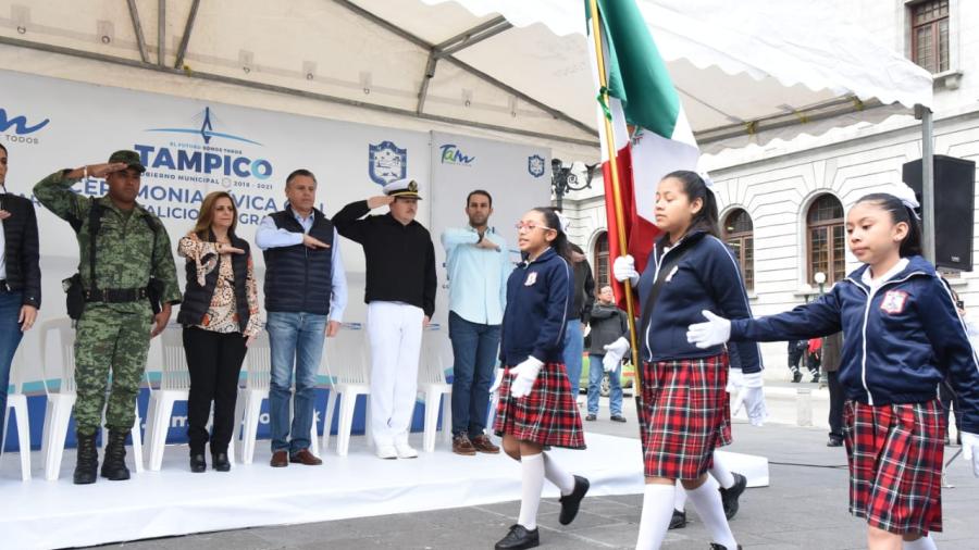Conmemoran en Tampico el CCLI Aniversario del Natalicio del Gral. Ignacio Allende y Unzaga