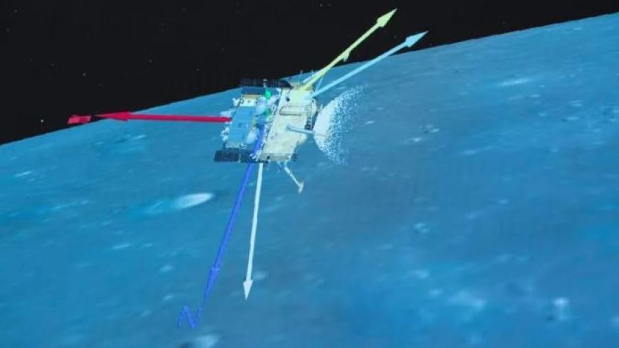  Sonda China llega con éxito a la luna; recogerá muestras lunares