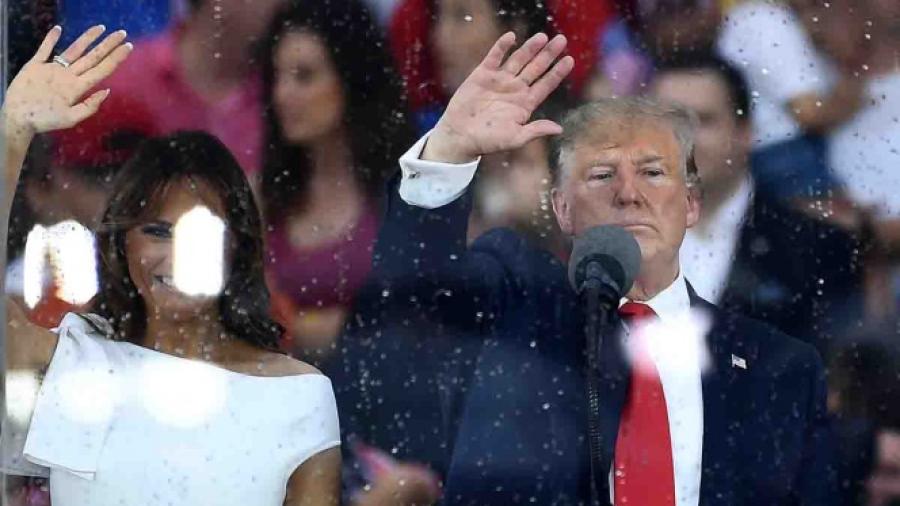 Trump promete plantar la bandera de EU en la Luna y Marte
