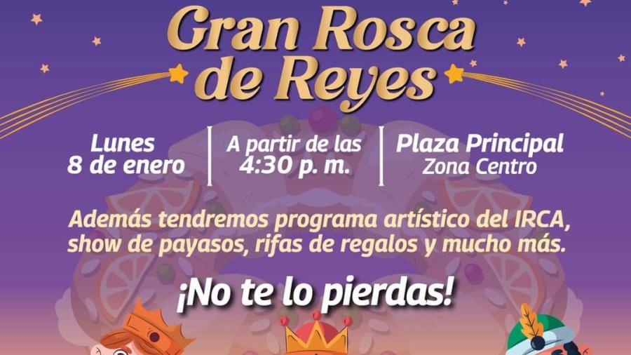 Celebrará Carlos Peña Ortiz la Gran Rosca de Reyes con familias de Reynosa