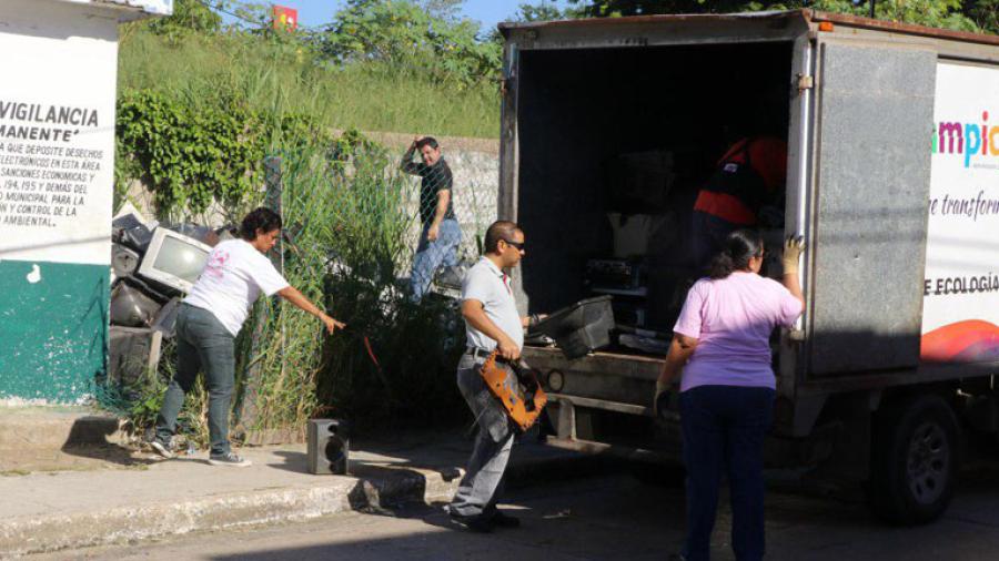 Prepara Ayuntamiento cuarto envío de basura electrónica
