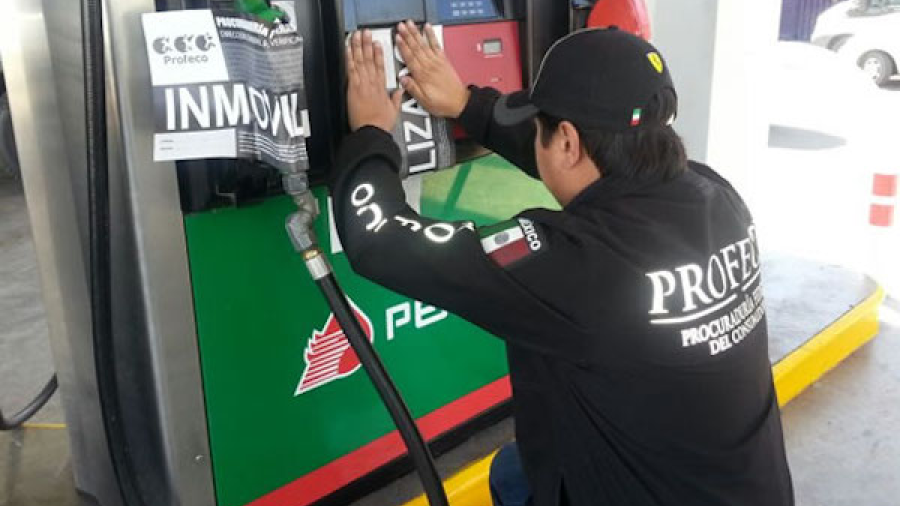 Presenta Profeco denuncia penal a 2 gasolineras
