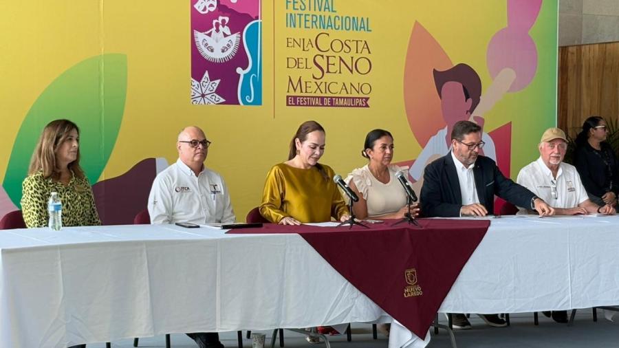Presentan el Festival Internacional  en la Costa del Seno Mexicano